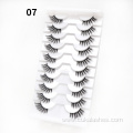 10 pairs half set lashes natural half eyelashes